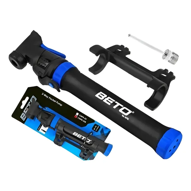 Inflador Mini Bomba Aire Bicicleta Y Balon Beto 80psi Oferta