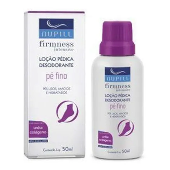 Loção Pédica Rachaduras E Calos Nupill Pé Fino 50ml