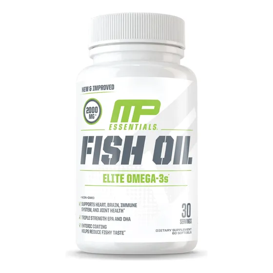 Aceite De Pescado Musclepharm Essentials, Suplemento Elite O