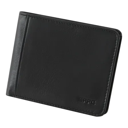 Carteira De Couro São Paulo F.c. 1993 - Produto Cor Preto Desenho Do Tecido Liso