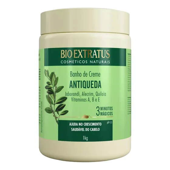 Banho de Creme Jaborandi Antiqueda Bio Extratus 1kg