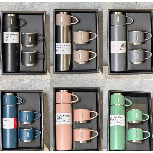 Termo Térmico Café Taza Acero Inoxidable.  10k