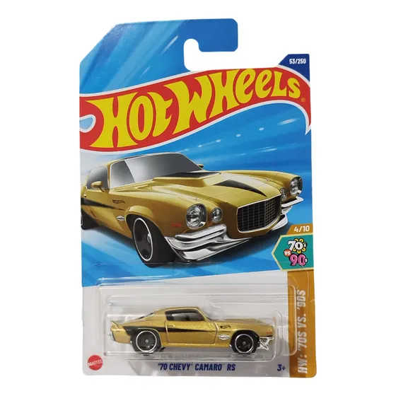 Chevy Camaro Rs 70  Hot Wheels Hw: 70s Vs. 90s 2025