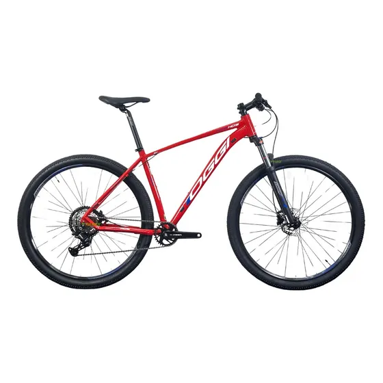 Bicicleta 29 Oggi Hacker Hds Essa 8v 2025 Vermelho/azul Cor Vermelho/branco/azul Tamanho Do Quadro 19
