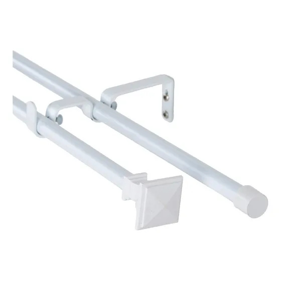 Set Doble Extensible 120-200 Cm Color Blanco Terminal Prisma