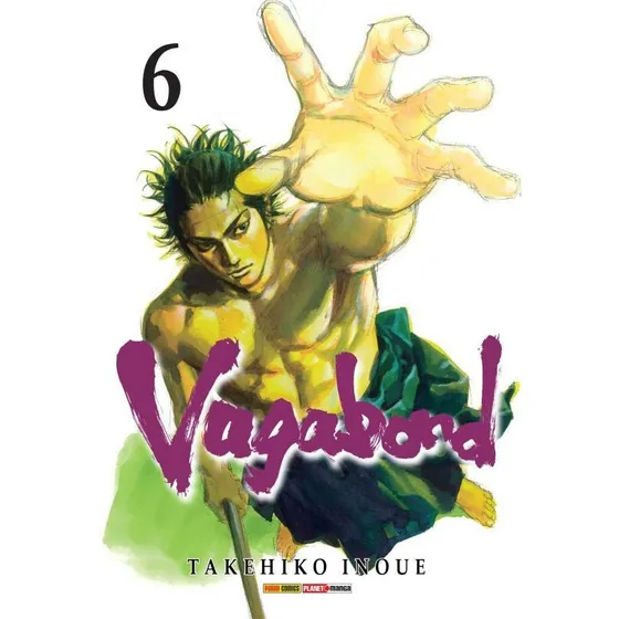 Vagabond Vol. 6, de Inoue, Takehiko. Editorial Panini Brasil LTDA, capa mole em português, 2005