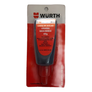 Cinta De Aislar Liquida Brochable Wurth Secado Rápido Cinta De Aislar Liquida Brochable Wurth Secado Rápido
