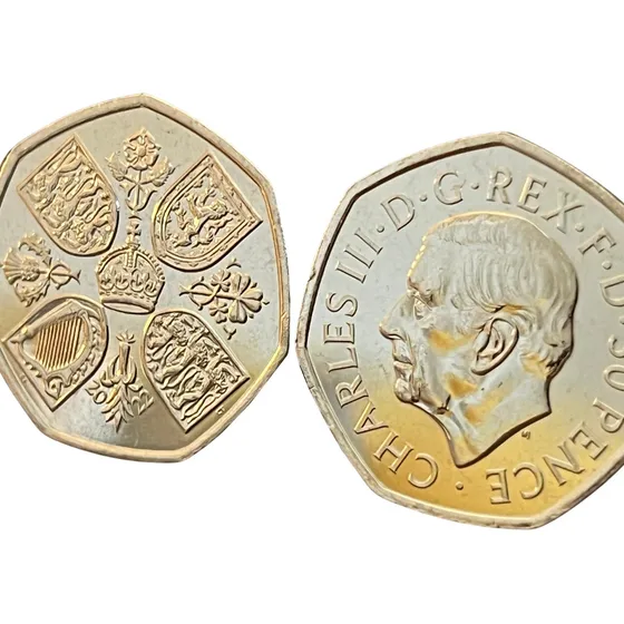 A Primeira Moeda Do Rei Charles Iii The Royal Mint 2022