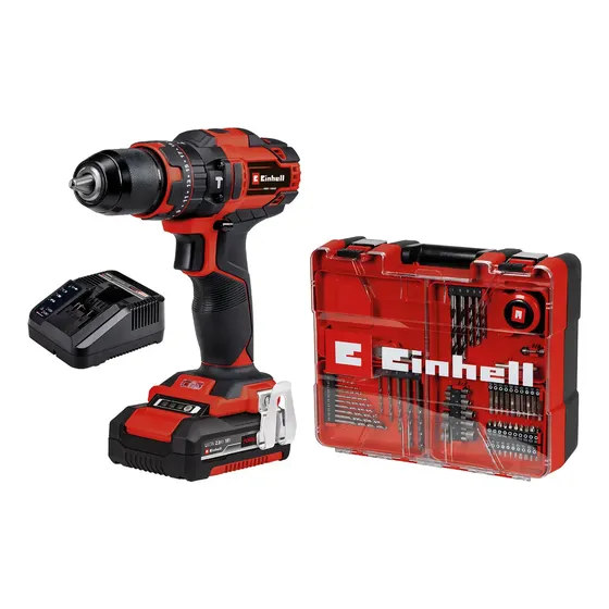 Taladro percutor Inalámbrico Te-cd Einhell + Cargador Y Batería 2ah