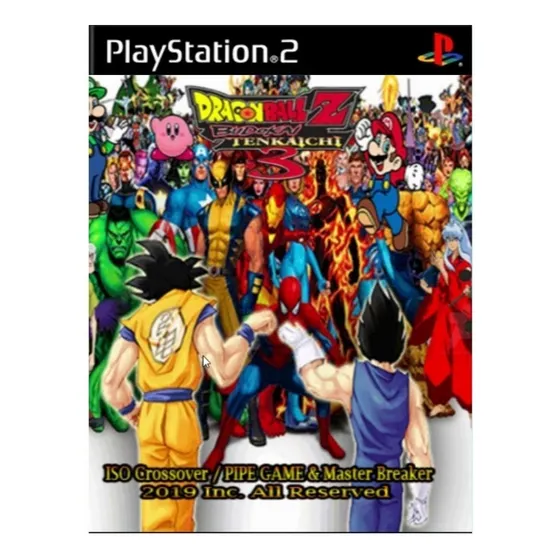 Dragon Ball Z Budokai Tenkaichi 3 Crossover (mod) - Ps2