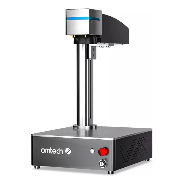 Maquina Laser De Fibra 20w Grabado De Metales Oro Plata Otro