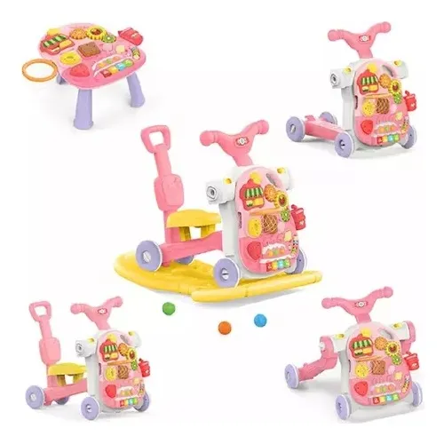 Andadera Caminador Para Bebe 5en1 Musical Mesa Actividades