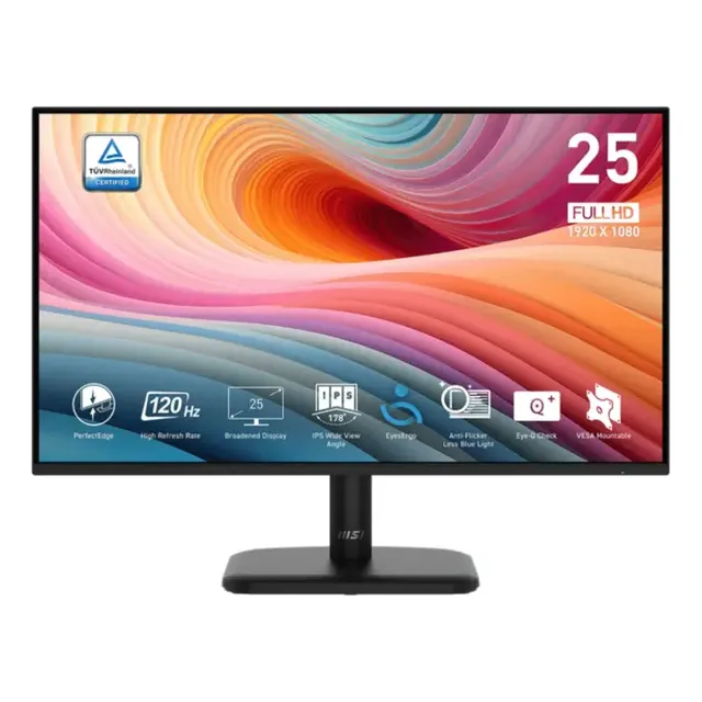 Monitor Msi Pro Mp251l E2, 24.5 Full Hd, Ips 120hz, 4ms