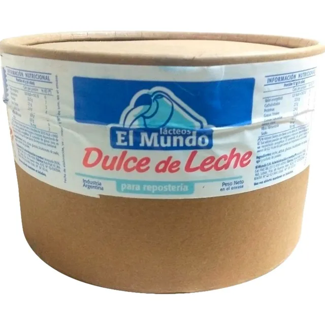 Dulce De Leche El Mundo Repostero 5 Kg Pote