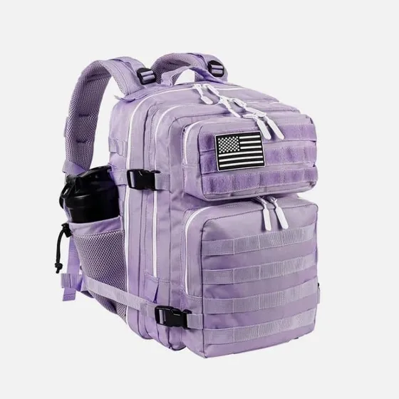 Bolso Tactico Multibolsillounicolor 35l + 2 Parches Obsequio