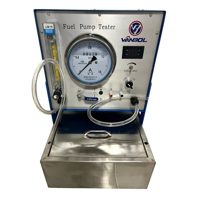 Maquina Probador Pila Bomba Gasolina Taller V Ac Caudal 110v