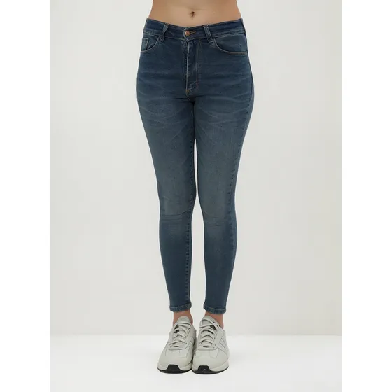 Pantalon Onyx Jean Chupin Tiro Alto Barbie Elastizado Mujer