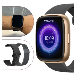 RelĂłgio Smart Xwatch Original Academia Kit C/ Pulseira Metal RelĂłgio Smart Xwatch Original Academia Kit C/ Pulseira Metal