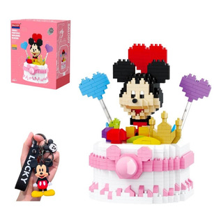 Set De Construcción 3d Mickey Mouse Pastel Cumpleaños Regalo Set De Construcción 3d Mickey Mouse Pastel Cumpleaños Regalo