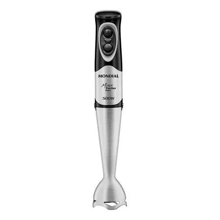 Mixer Turbo Inox Mondial Preto/inox 500w M-16-bi Cor Preto