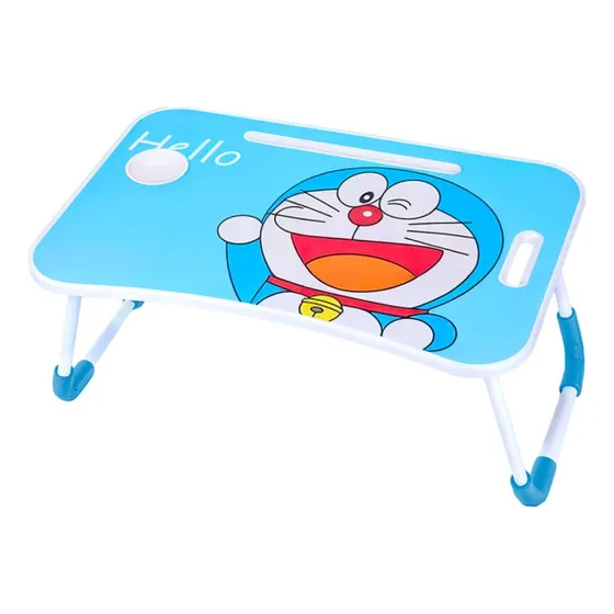 Mesa Plegable Plegable Para Niño Con Porta Tablet Y Vaso