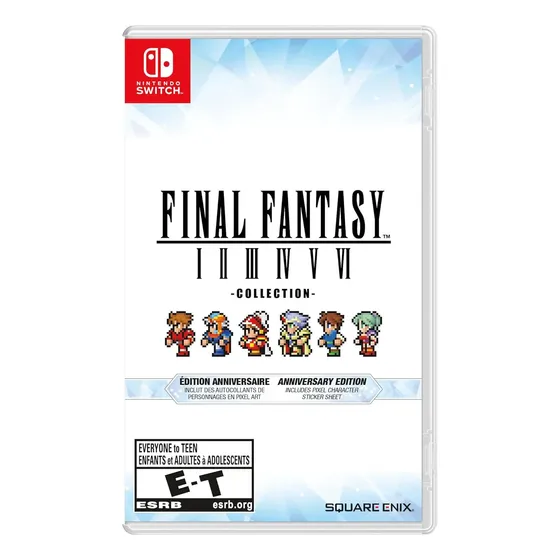 Final Fantasy I-vi Pixel Remaster Anniversary