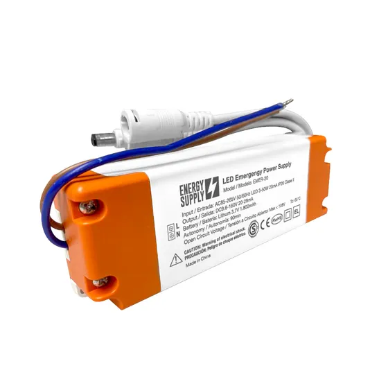 Driver de Emergencia para focos Led de 3w a 50w Batería respaldo 90 a 120min emer-20 Energy Supply