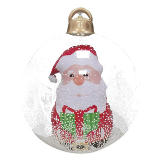 Bola De Navidad Inflable Adornos De Bolas Transparentes Deco Bola De Navidad Inflable Adornos De Bolas Transparentes Deco