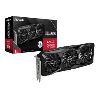 Placa De Vídeo Asrock Amd Radeon Rx 7600 Challenger Pro 8gb