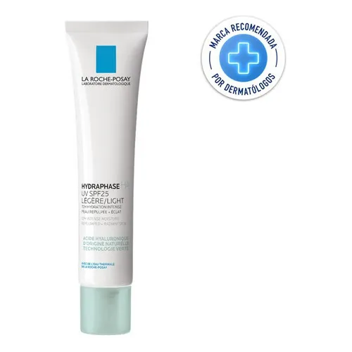 Crema Hidratante Hydraphase Ha Uv Spf25 Light 40 Ml Día Todo Tipo De Piel