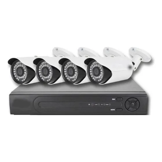 Kit Seguridad Full Hd Dvr + 4 Camaras Hd 1.3 Mp Mli