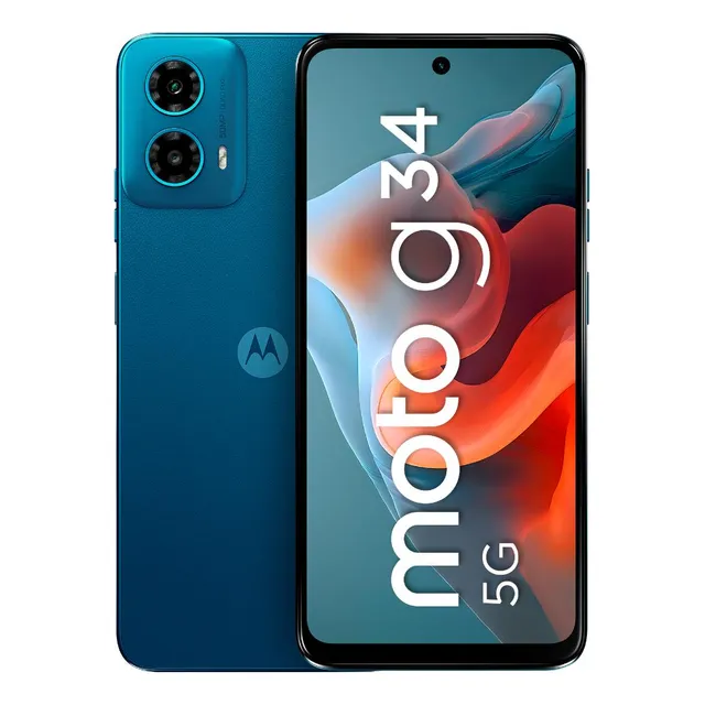 Moto G34 8gb+256gb Color Verde oscuro