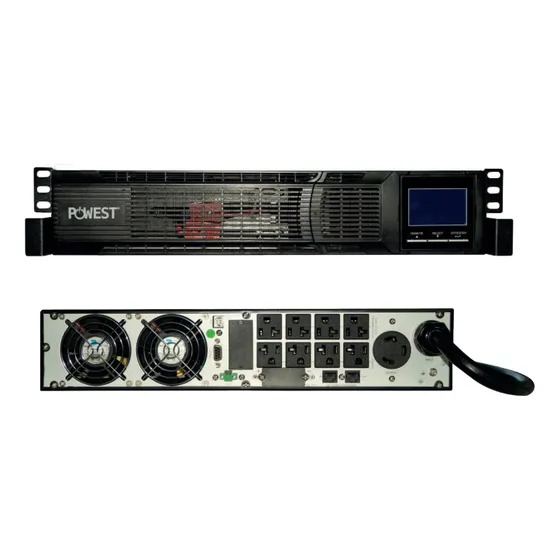 Ups Powest Online Rack 3kva 3000 Vatios Y 2700 Watts 110v