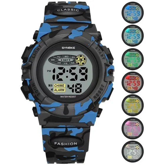 Reloj Para Niños Multifunción Digital Impermeable Deportivo