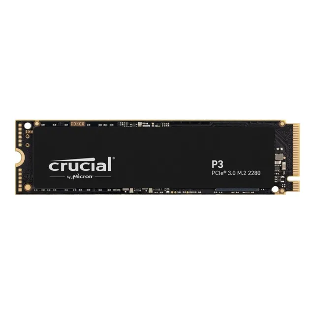 Disco Solido Nvme 1tb Pcie 3.0 M.2 2280 Crucial P3 3500 Mbps