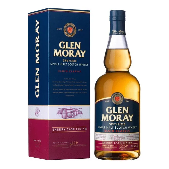 Whisky Glen Moray Sherry Cask Finish 700ml . Envio Gratis