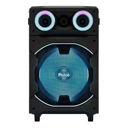Caixa de Som Philco Extreme Bluetooth com Flash Light V5.3 1x Woofer 1700W PCX7300