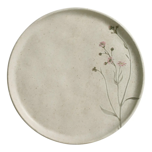 Conjunto Com 6 Pratos De Sobremesa Bio Stoneware Campestre Ø21,5cm Porto Brasil Conjunto Com 6 Pratos De Sobremesa Bio Stoneware Campestre Ø21,5cm Porto Brasil