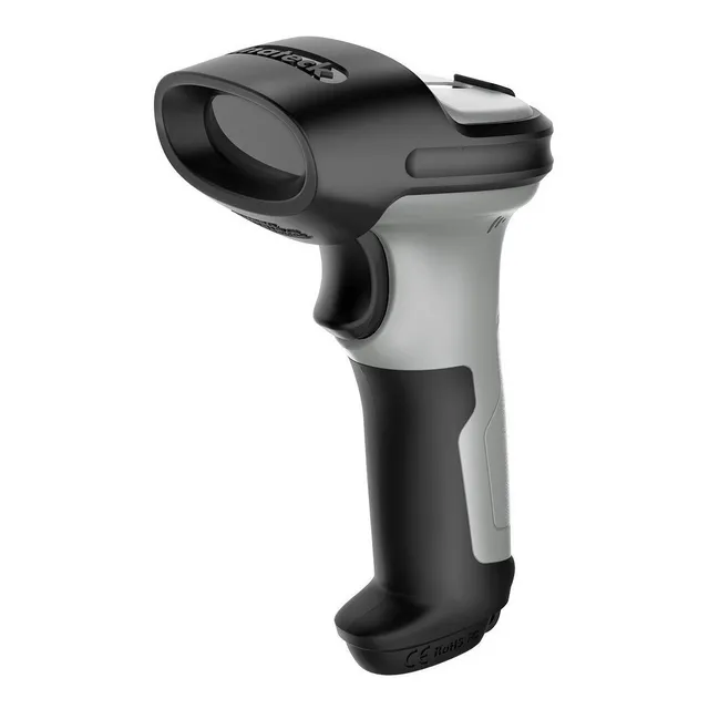 Lector de código de barras con soporte Inateck BCST-70 Bluetooth 1D 5V gris/negro