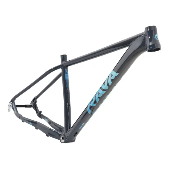 Quadro Aro 29 Rava Cave Boost Cabos Interno Tapered 2022 Cor Cinza/Azul Tamanho del quadro 15.5