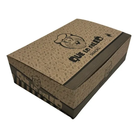 Barritas Proteicas Que Lo Paleó Pasta De Maní 12 U. X 50g.