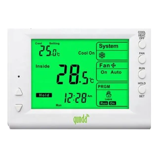 Termostato A/a Digital Programable Wifi 24v Modelo Qd-hvac10