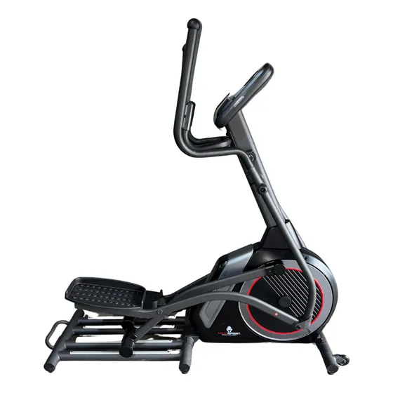 Caminador Eliptico Magnetico Escalador Max Sports 5000 - Usuarios De 150 Kg Y 200 Cm - 8 Niveles De Resistencia Magnetica - Pedaleo Suave 0 Impacto En Rodillas Zancada Amplia Entrenamiento Profesional