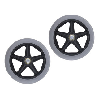 2 Piezas De Ruedas Delanteras Para Silla De Ruedas, 2 Piezas De Ruedas Delanteras Para Silla De Ruedas,