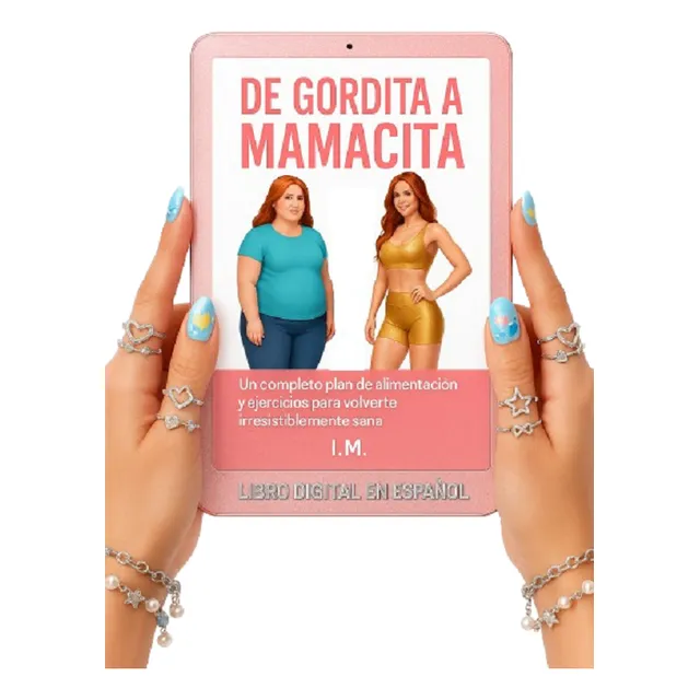 Libro De Gordita A Mamacita Alimentos Ejercicios Salud I. M.