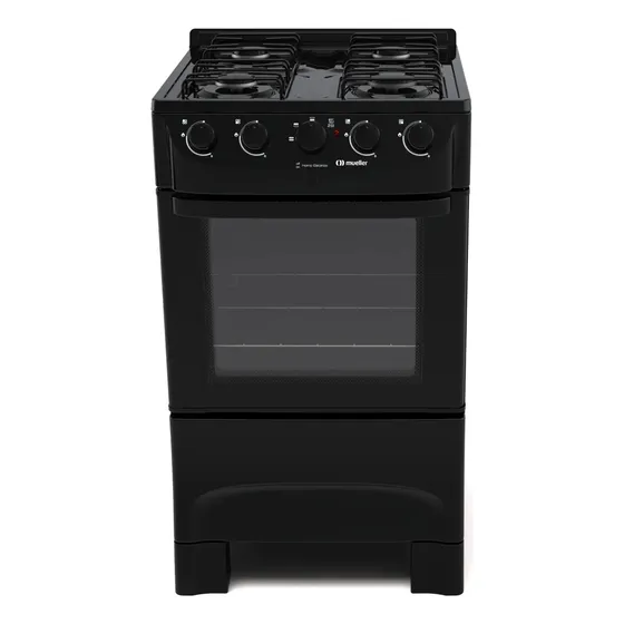 Cocina Mueller Moderatto Combinada 4h Gas/eléctrica