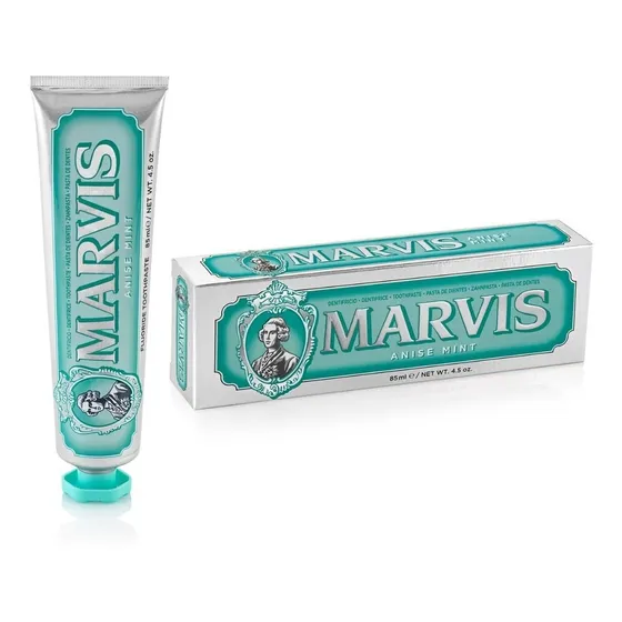 Pasta De Dentes Marvis Anise Mint 85ml - A Melhor Do Mundo