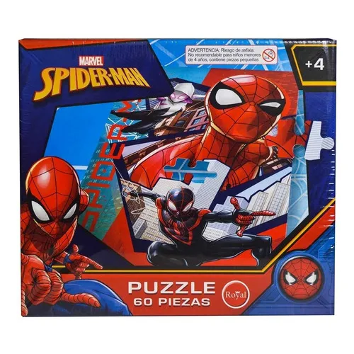 Puzzle Hombre Araña 60 Piezas Royal - Giro Didáctico