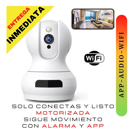 Cámara Wi-fi Ip Nocturno Seguridad Motorizada Hd 1080p Wifi