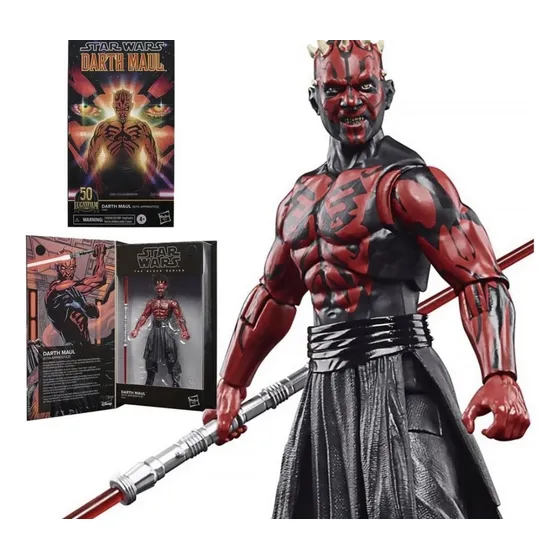 Figura Darth Maul Sith Apprentice Star Wars The Black Series